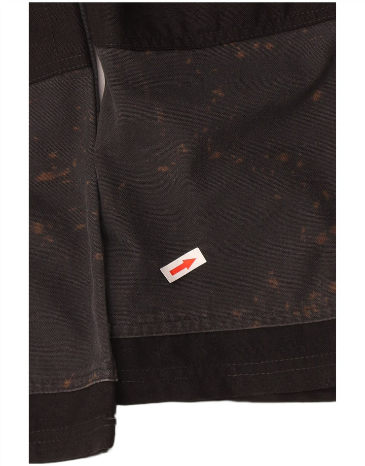 Calças Dickies Mens Straight Cargo W30 L28 Cinza Colourblock Poliéster