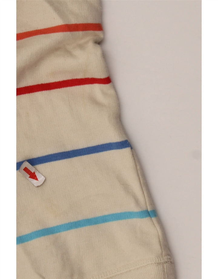 Suéter feminino Marks & Spencer UK 14 médio off white listrado