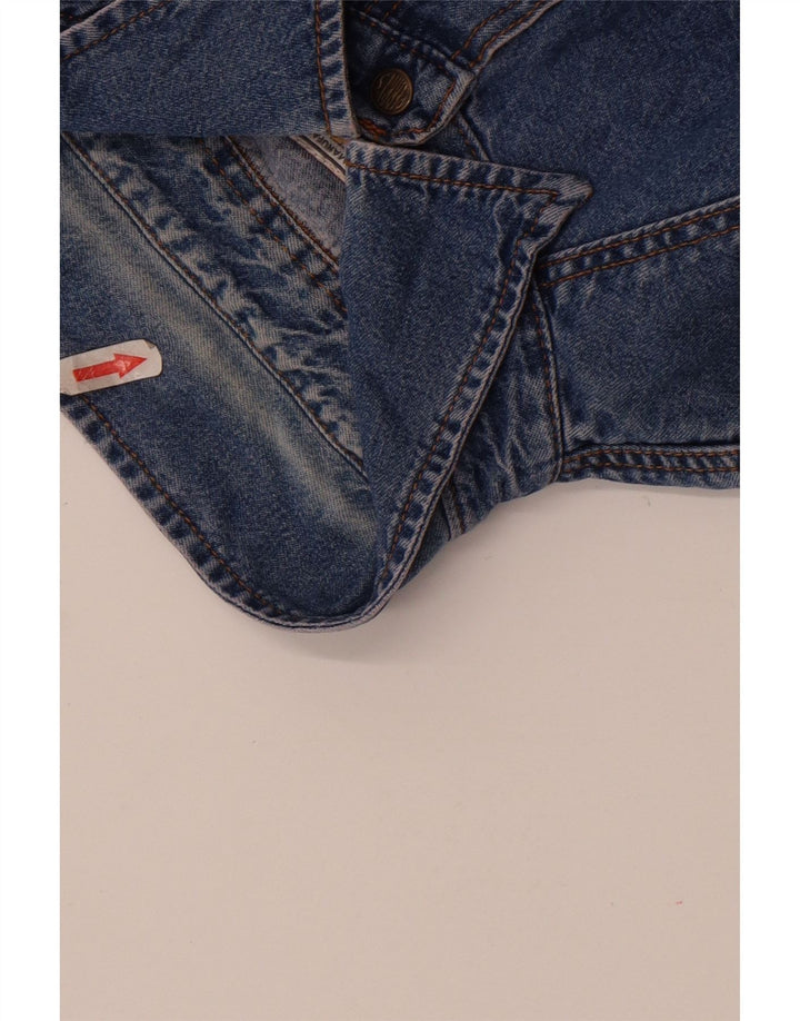 Camisa jeans masculina Perry's grande azul