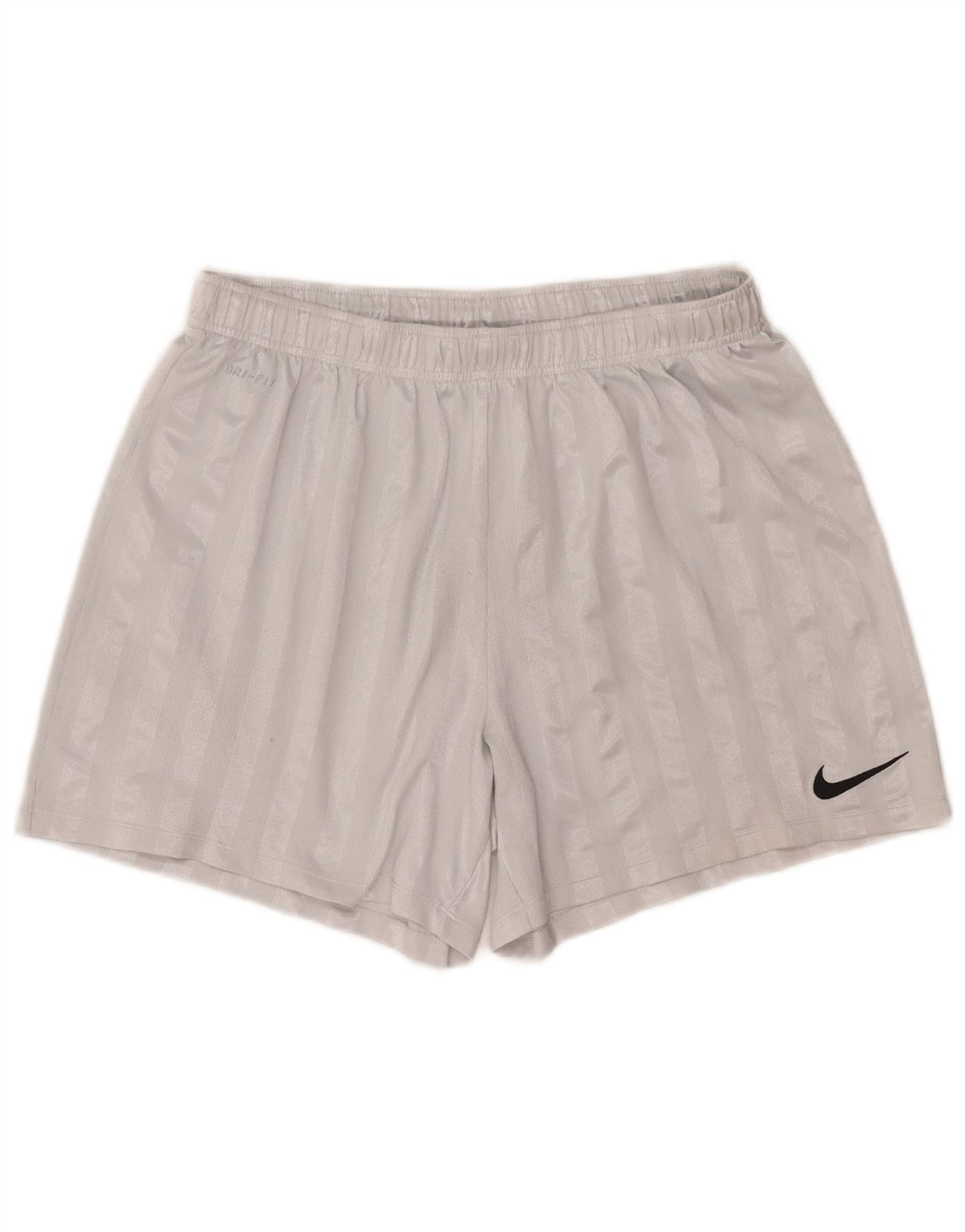 Nike Mens Dri Fit Sport Shorts XL Cinza Listrado Poliéster
