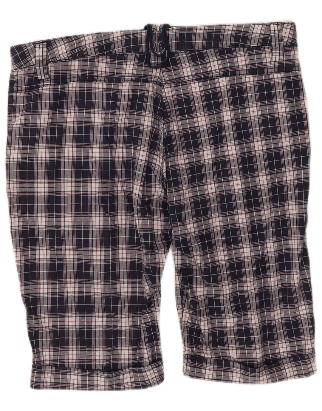 Shorts Chino Masculino Dack IT 48 Médio W36 Algodão Xadrez Azul Marinho