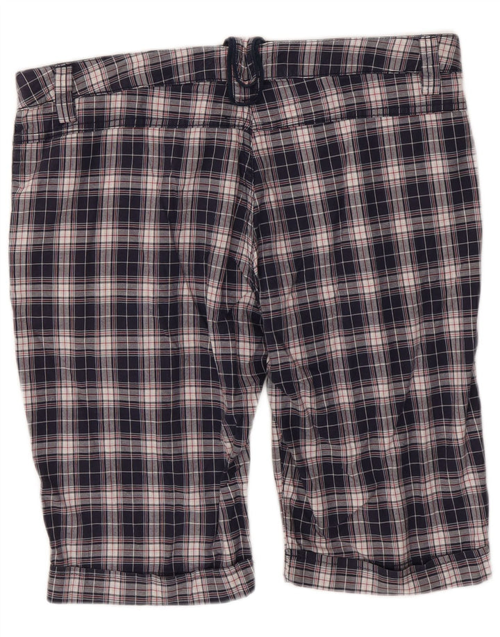 Shorts Chino Masculino Dack IT 48 Médio W36 Algodão Xadrez Azul Marinho