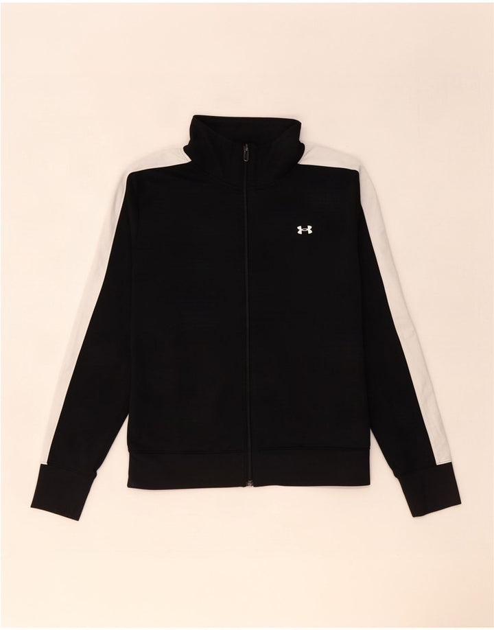 Under Armour Mens Treino Top Jacket XS Preto Colourblock Poliéster