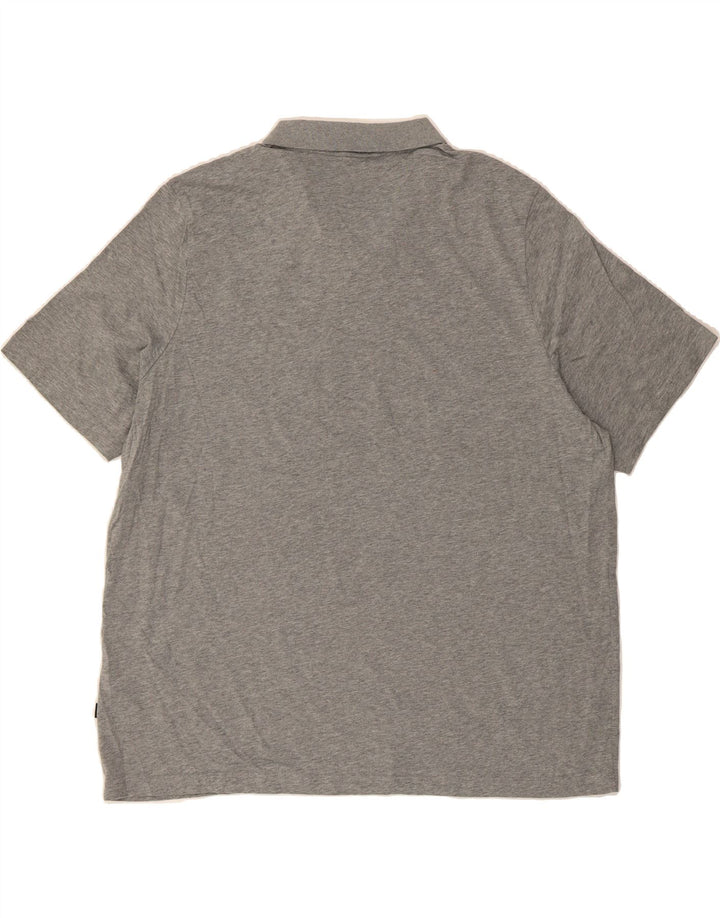 PUMA Mens Polo Shirt 2XL Grey Cotton Vintage Puma and Second-Hand Puma from Messina Hembry 