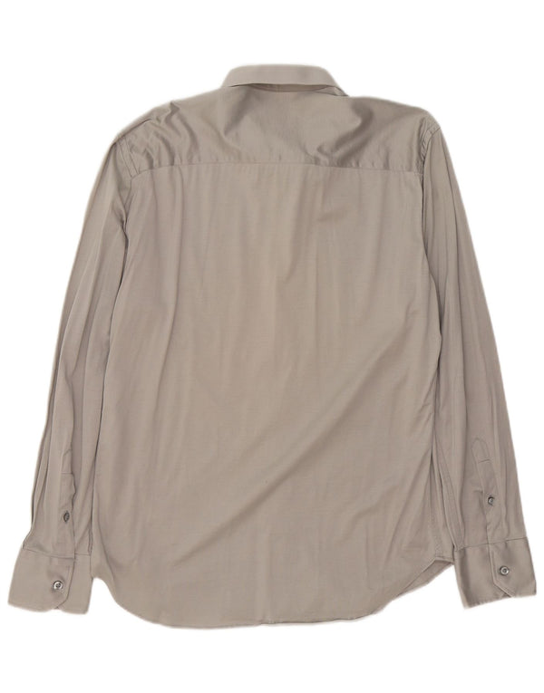 Camisa masculina Emporio Armani tamanho 43 17 XL cinza