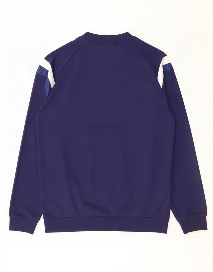 Adidas Mens Top Manga Longa Pequeno Poliéster Azul Marinho