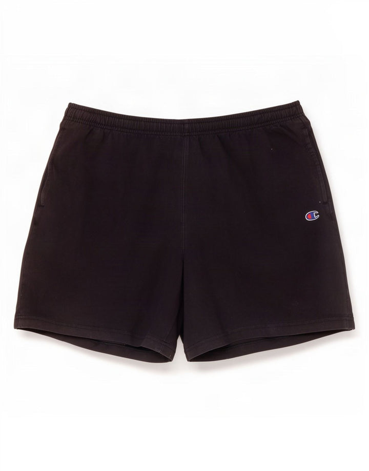 Shorts esportivos masculinos Champion grande algodão azul marinho