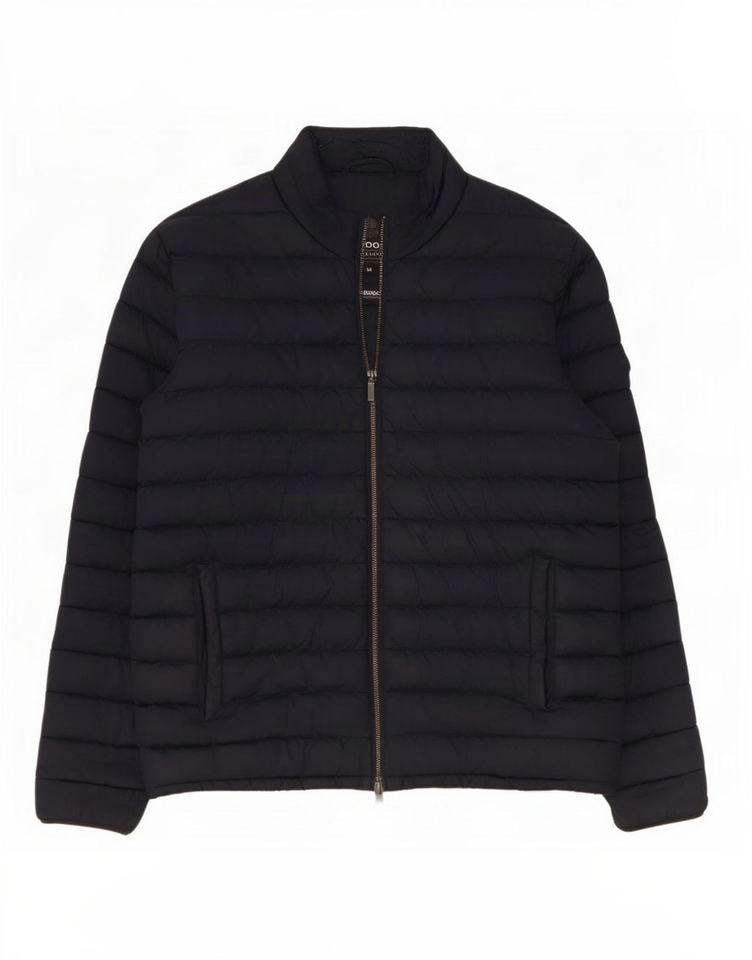 Jaqueta acolchoada masculina Barbour UK 38 azul marinho médio