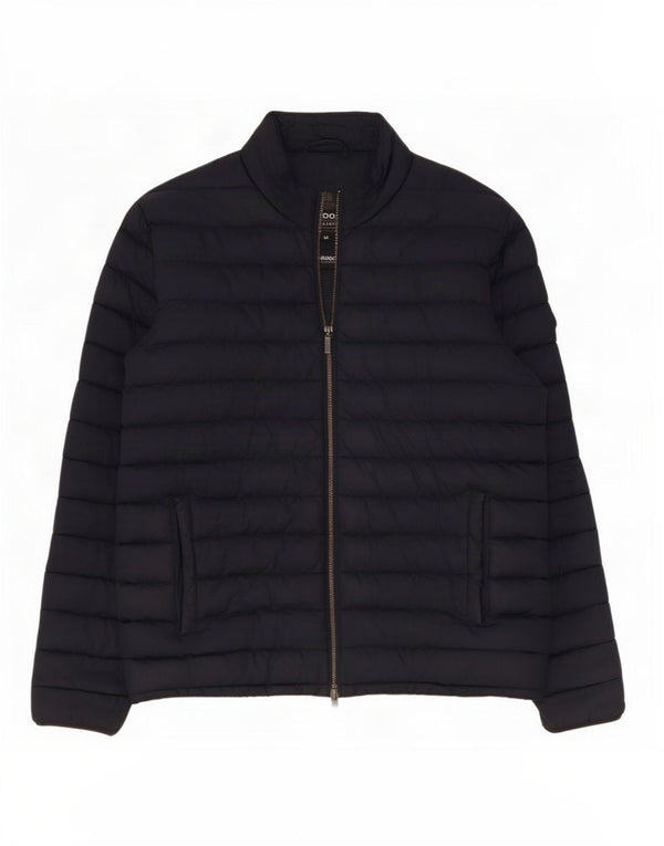 Jaqueta acolchoada masculina Barbour UK 38 azul marinho médio