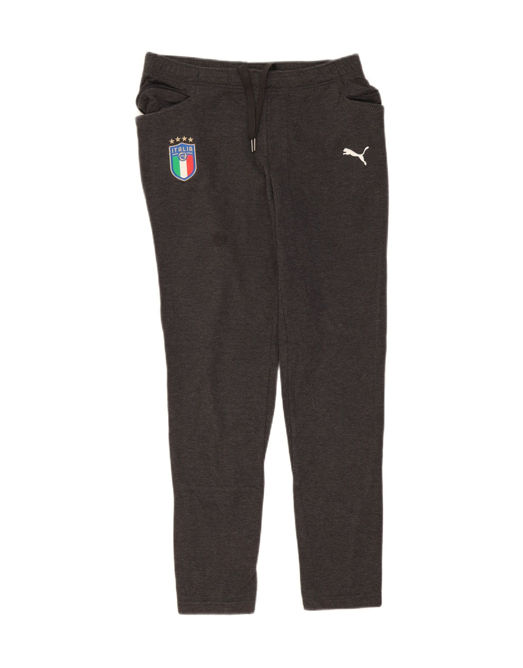 PUMA Womens Tracksuit Trousers UK 12 Medium Grey Cotton Vintage Puma and Second-Hand Puma from Messina Hembry 