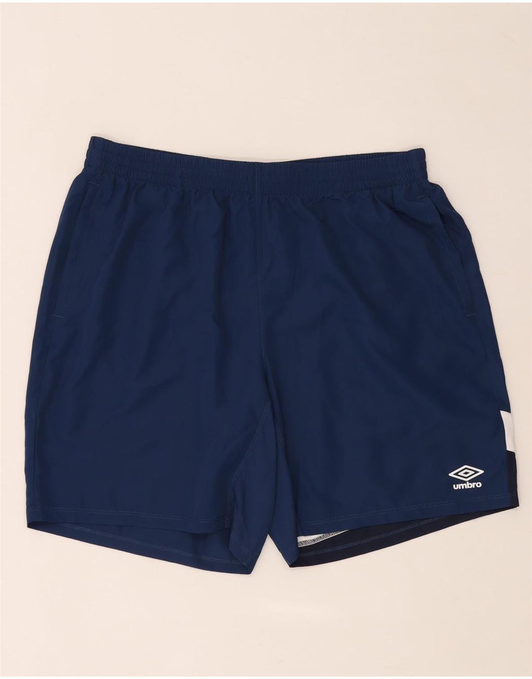 Umbro Mens Sport Shorts XL Azul marinho Colourblock Poliéster