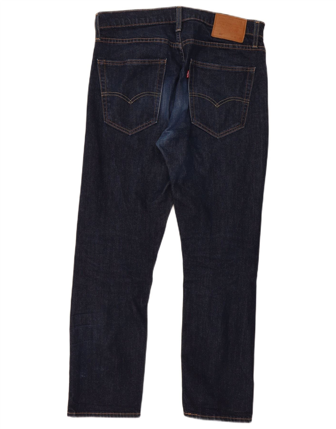 Calça jeans feminina Levi's 502 Straight W32 L30 azul marinho