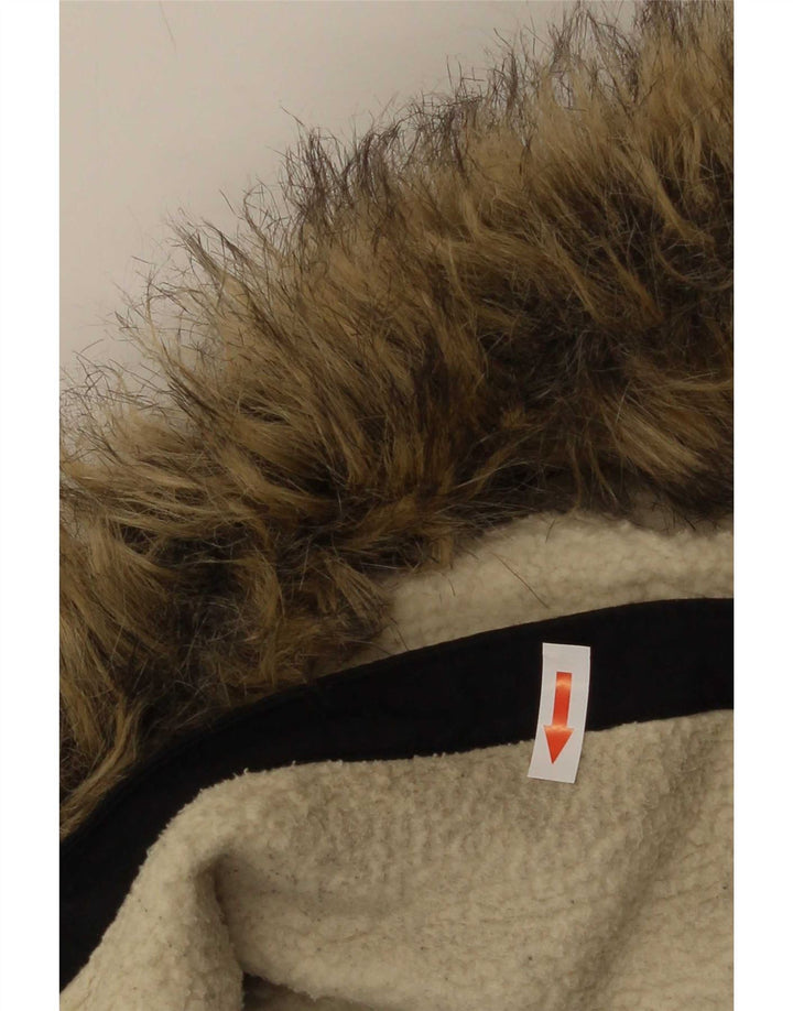 Jaqueta bomber masculina com capuz Jack Wolfskin Reino Unido 36/38 poliamida preta média