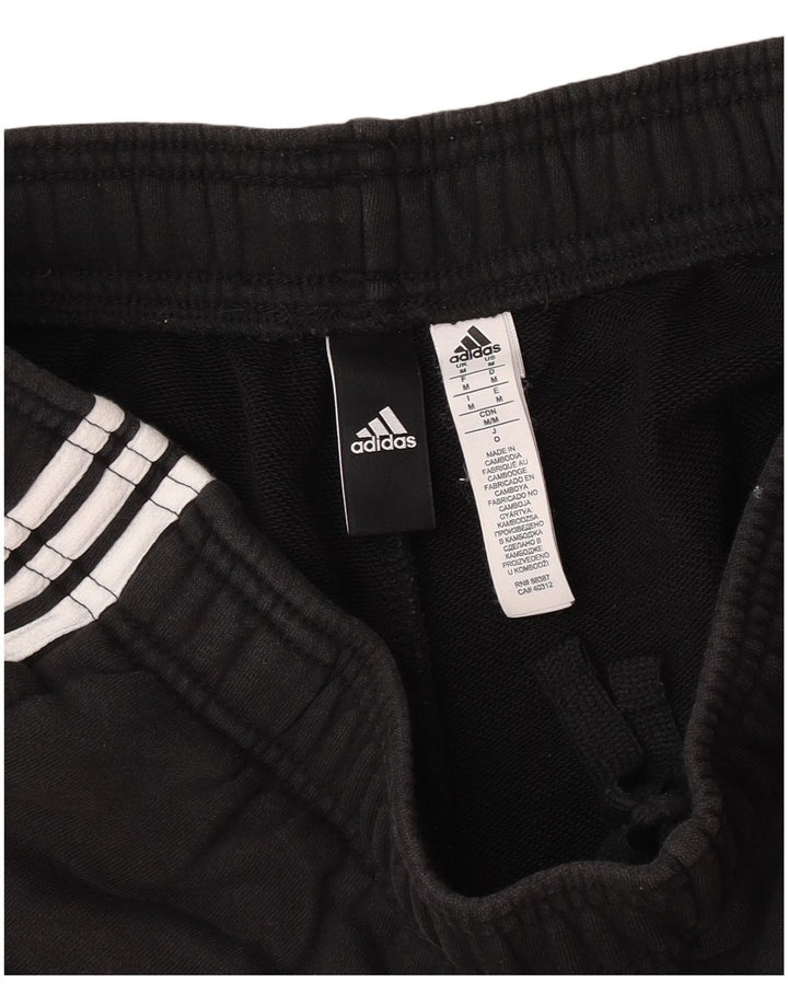 Adidas Mens Sport Shorts Médio Algodão Preto