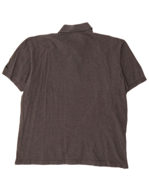 Camisa polo masculina Ellesse grande algodão cinza