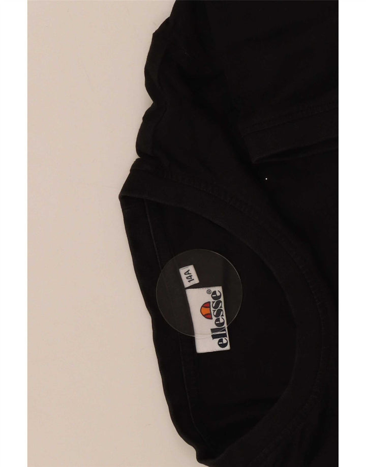 Camiseta Ellesse Boys Graphic 13-14 Anos Preto
