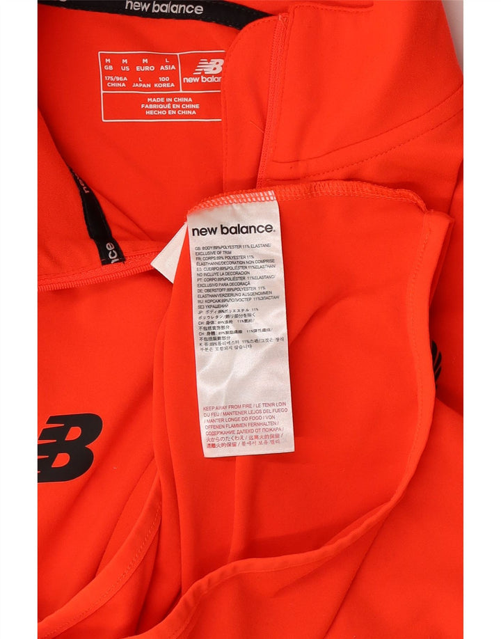 New Balance Masculino Liverpool Graphic Pullover Treino Top Médio Laranja