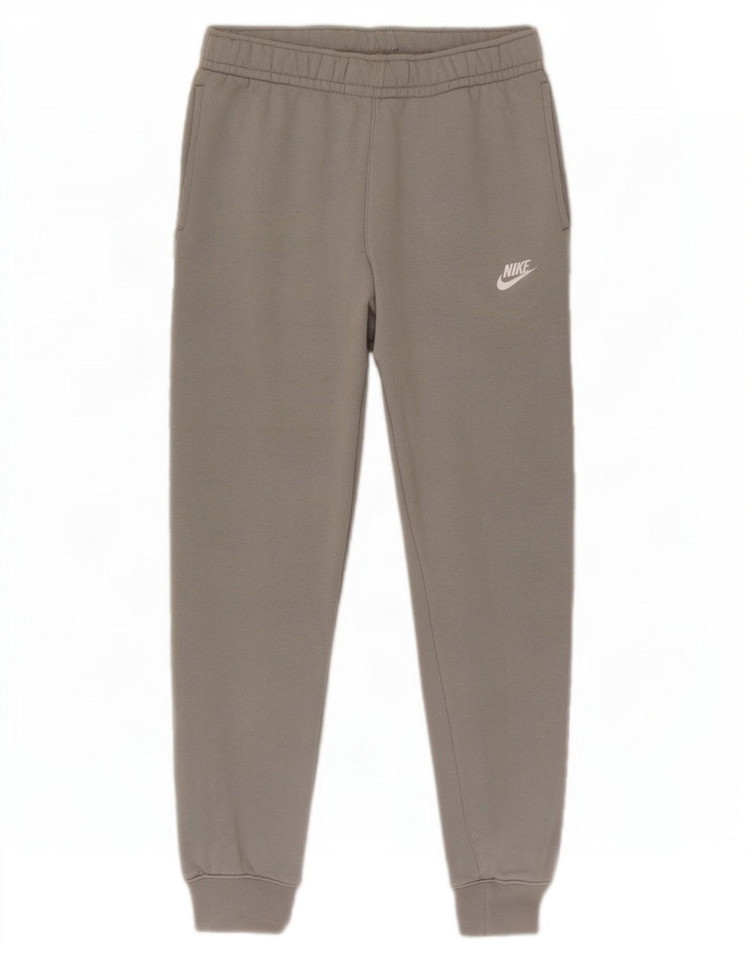 Calça de treino masculina Nike joggers cinza médio algodão