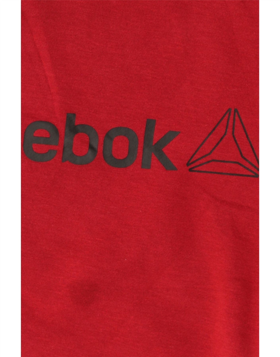 Reebok Mens Graphic Moletom Jumper Grande Borgonha