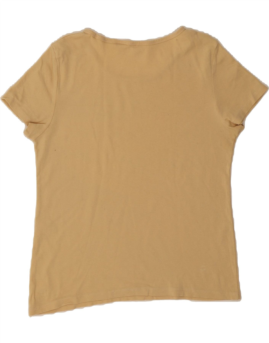 LEVI'S Womens T-Shirt Top UK 18 XL Beige Cotton Vintage Levi's and Second-Hand Levi's from Messina Hembry 