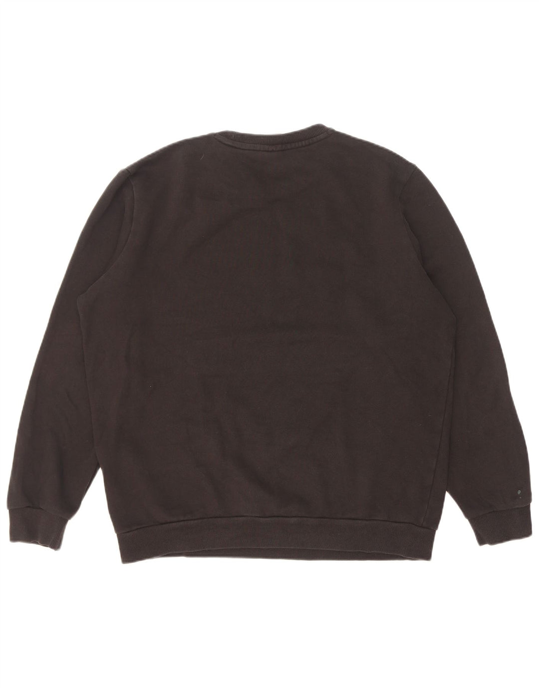 Puma Mens Graphic Moletom Jumper Médio Algodão Preto
