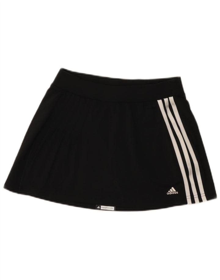 Adidas Womens Climalite Skort UK 10 Pequeno Preto Nylon