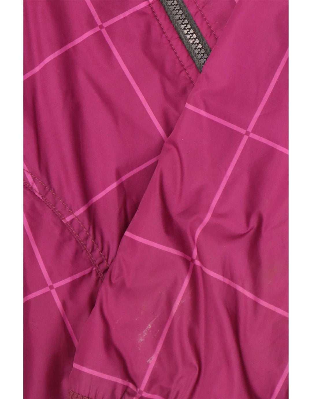 Jaqueta bomber com capuz feminina Vans UK 14 Medium Purple Check Nylon