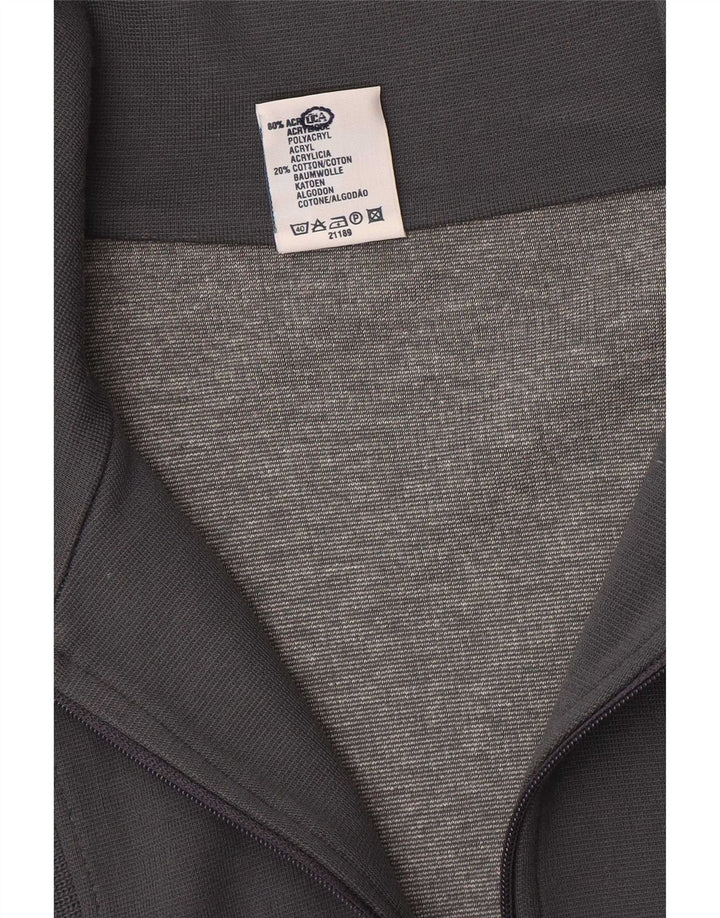 Suéter cardigã masculino Rodeo 2XL cinza Fair Isle acrílico