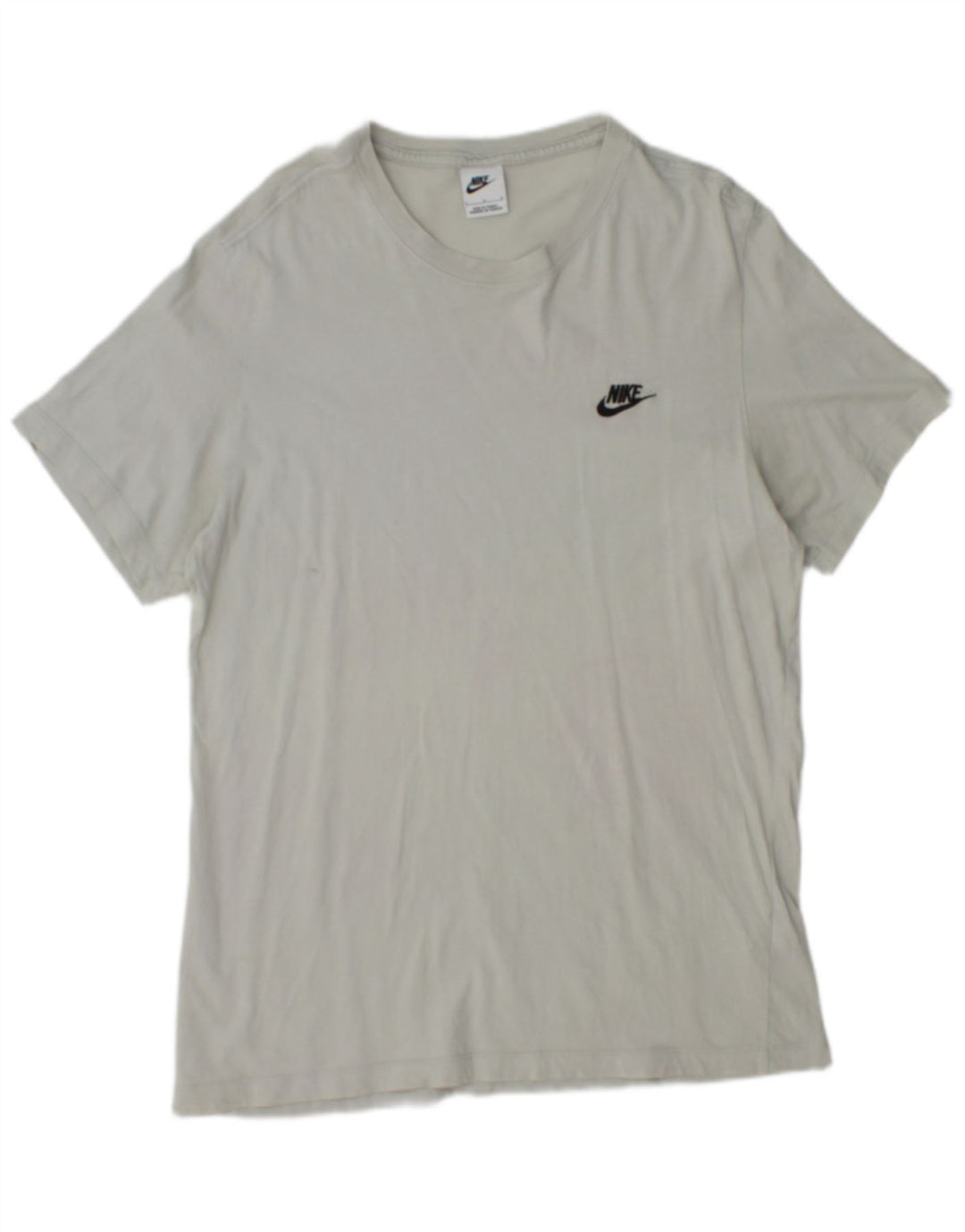 Camiseta masculina NIKE grande algodão cinza