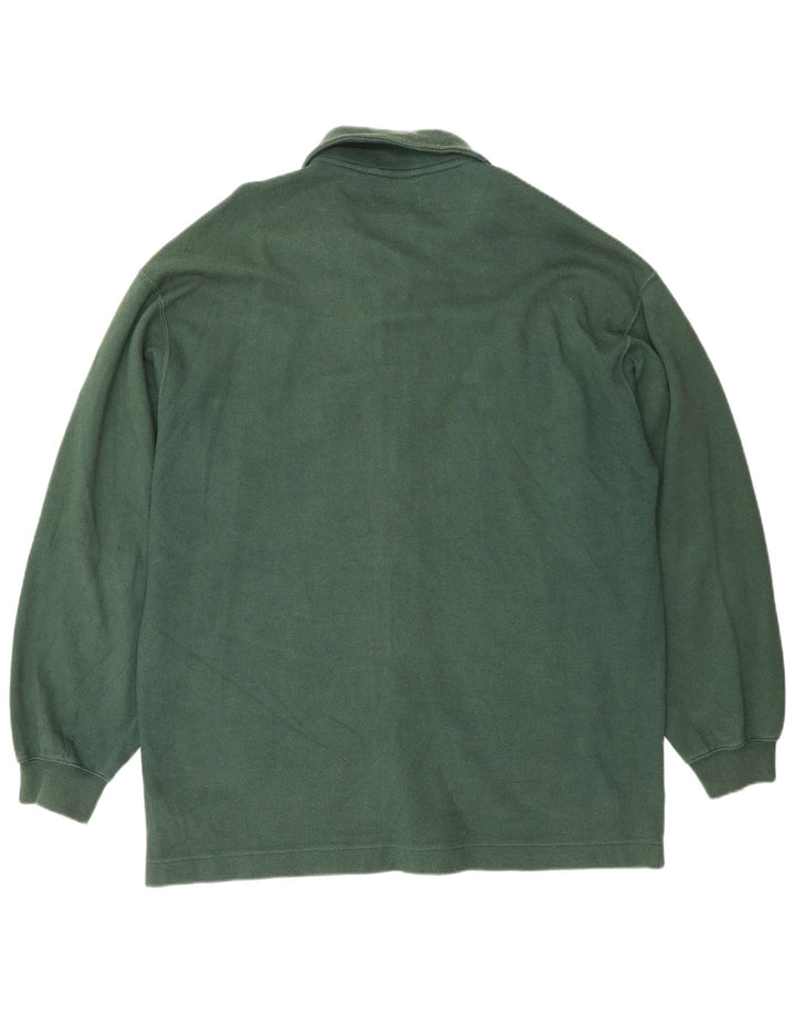 Belfe & Belfe Jaqueta masculina de agasalho 2XL algodão verde