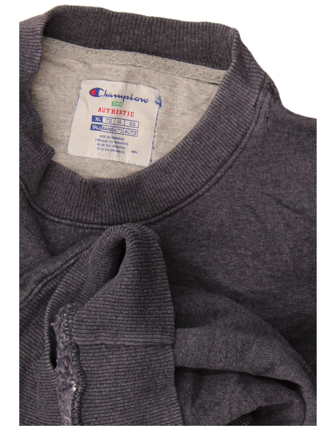 Champion moletom masculino jumper XL azul marinho