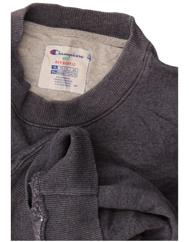 Champion moletom masculino jumper XL azul marinho