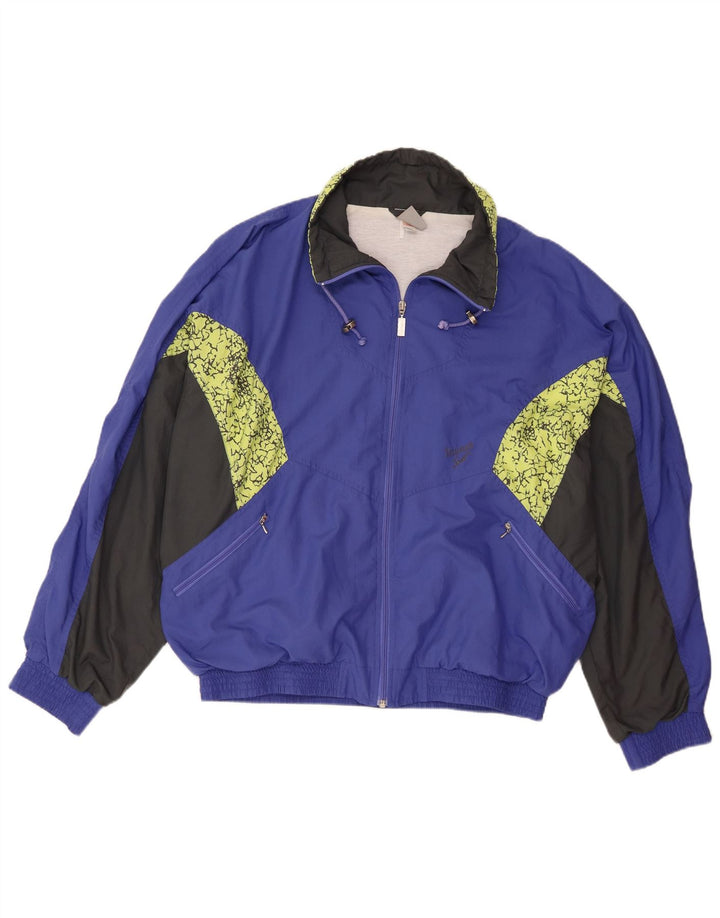 Triumph Mens Treino Top Jacket XL Azul Colourblock Poliéster