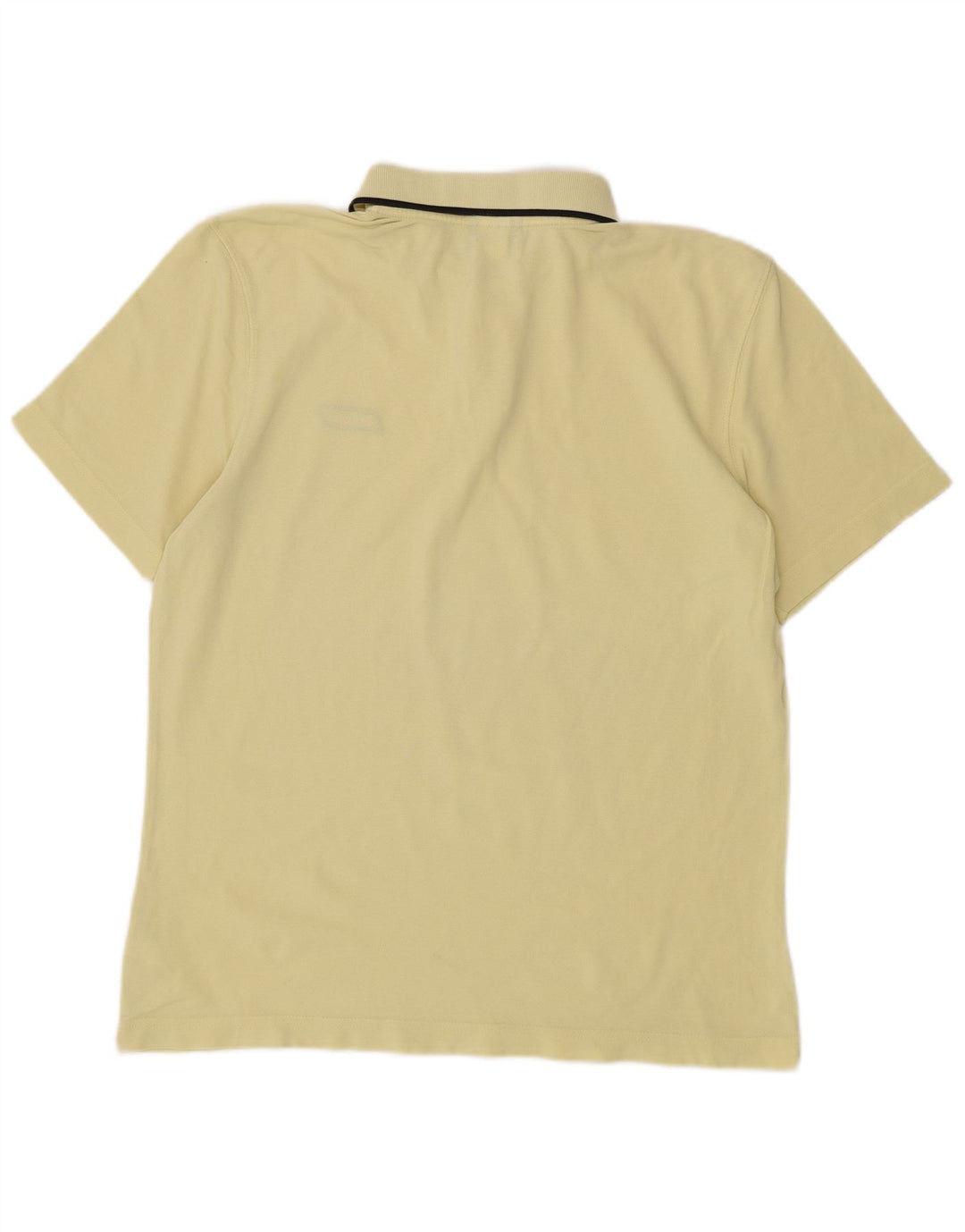 Camisa polo masculina REEBOK algodão amarelo médio