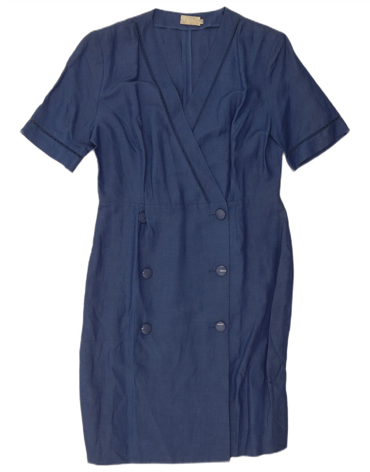 Vestido feminino vintage IT 50 XL azul