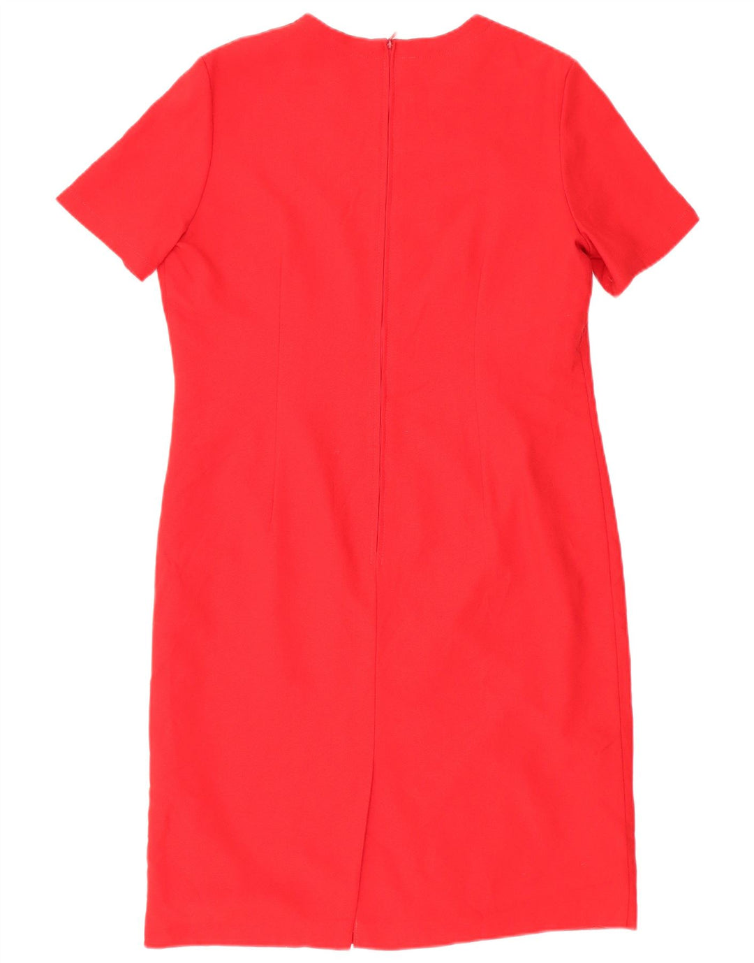 Vestido bainha feminino MARKS & SPENCER Reino Unido 14 grande vermelho