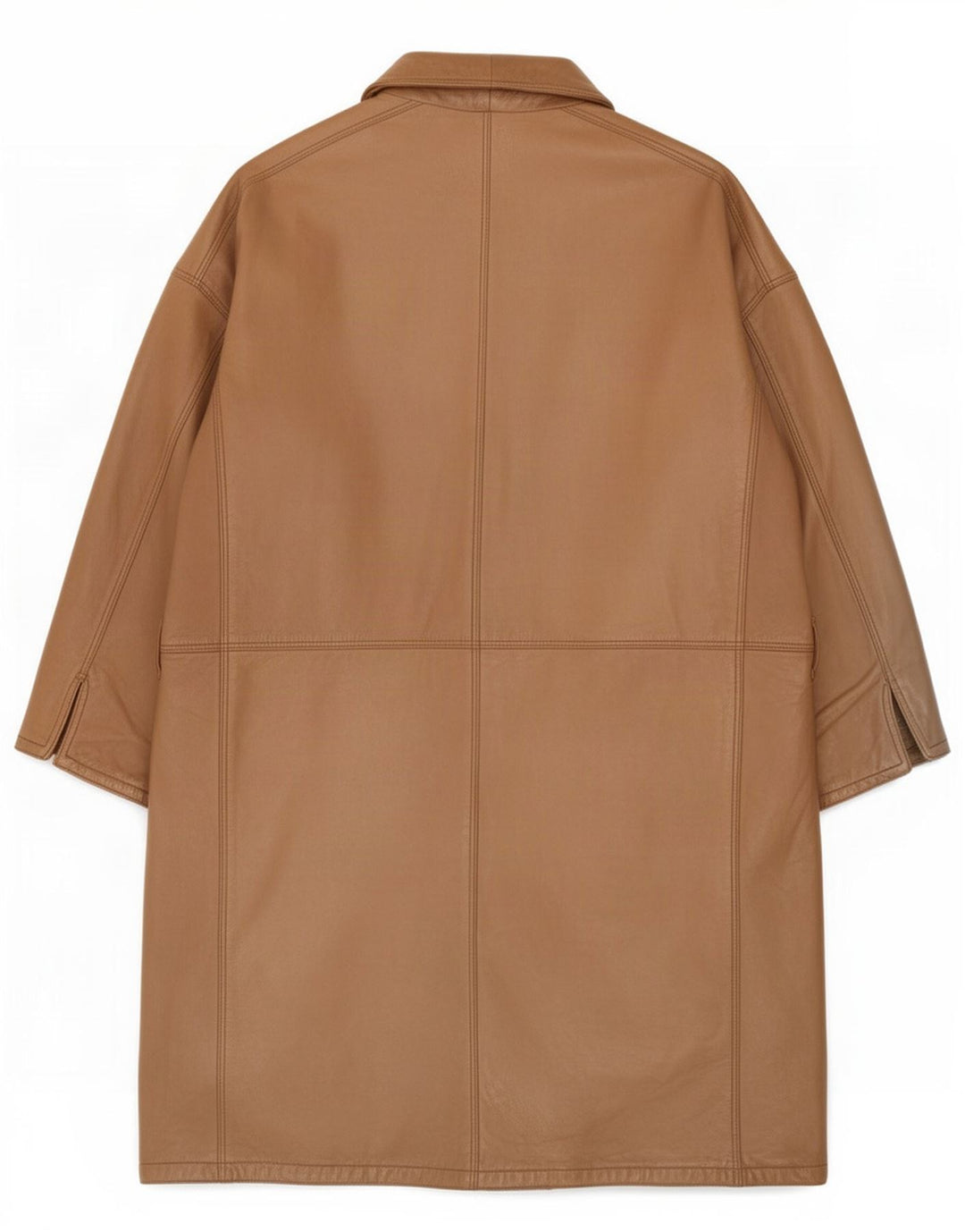 Casa Veneta Casaco de couro masculino IT 52 XL Bege