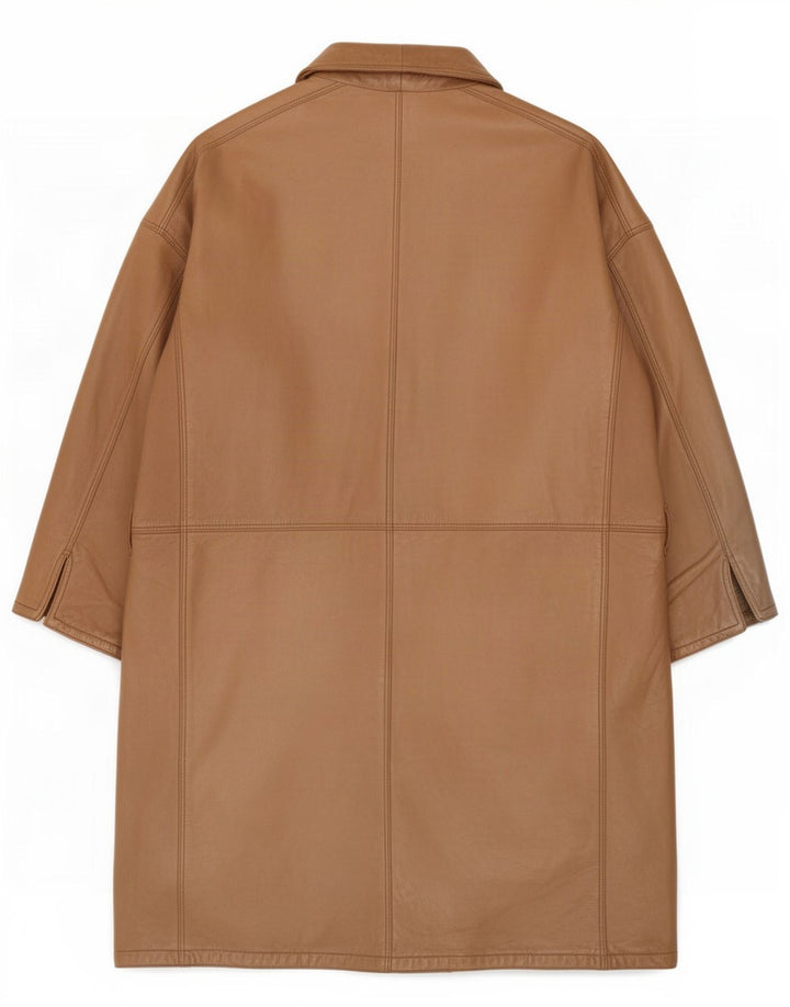 Casa Veneta Casaco de couro masculino IT 52 XL Bege