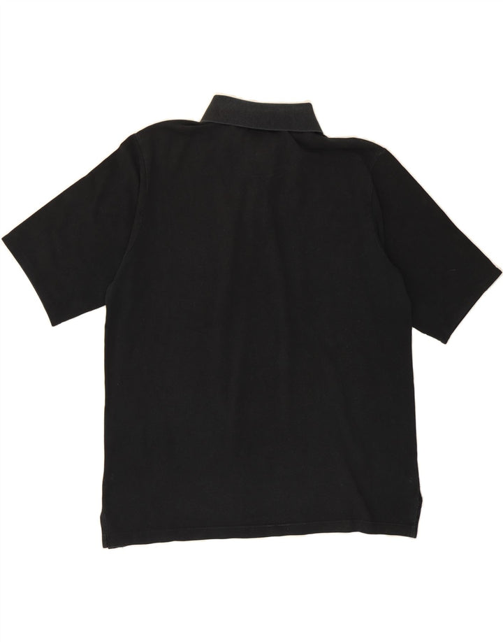 Camisa polo masculina MURPHY & NYE 2XL algodão preto