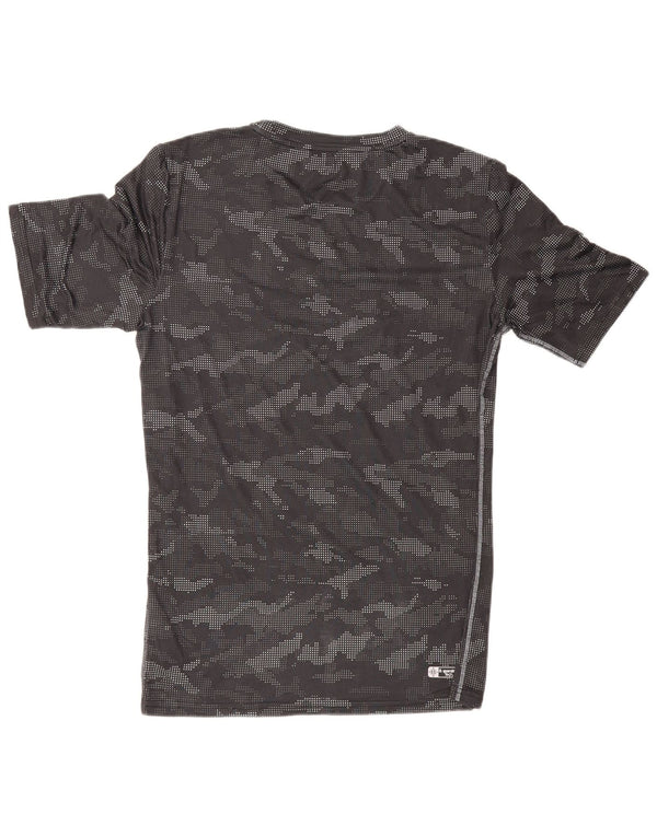 Camiseta gráfica masculina Superdry Top 2XL preto camuflado poliéster esportivo