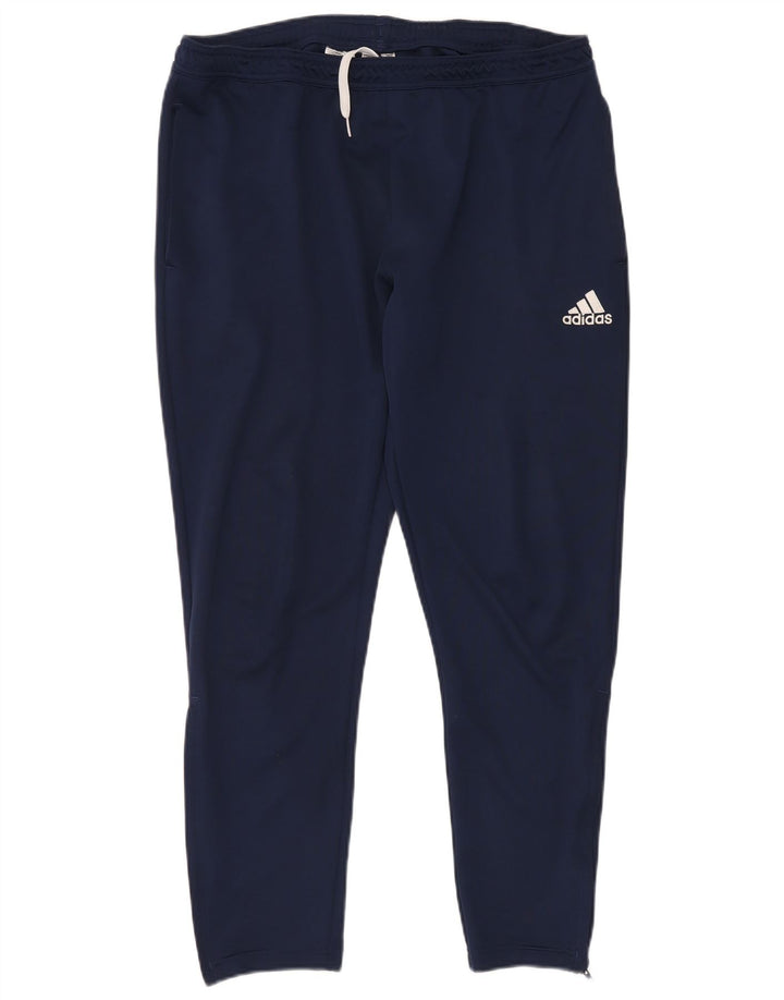 Calça Adidas Aeroready Masculina XL Azul Marinho Poliéster