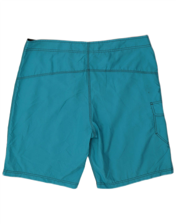 Shorts de natação masculino Hurley XL azul poliéster