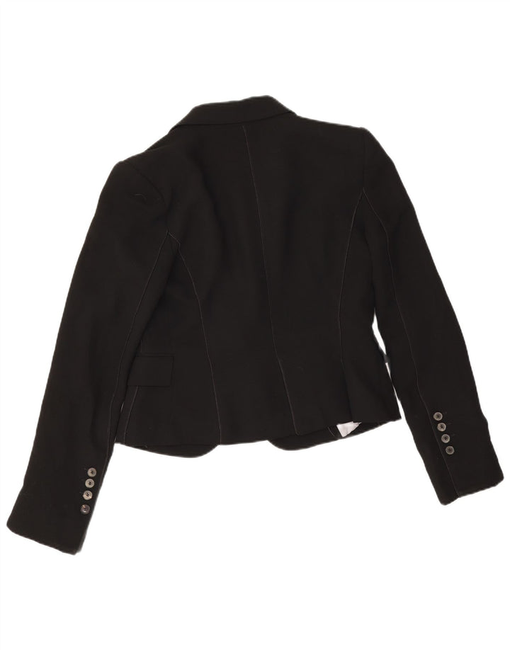 Jaqueta blazer feminina Zara com 1 botão UE 38 pequena preta