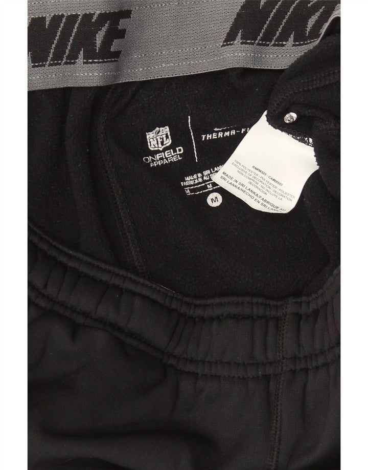 Calça de treino masculina Nike Therma-Fit poliéster preto médio