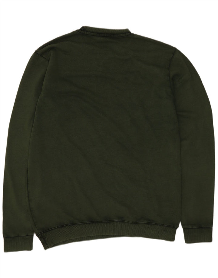 Gritar! Moletom masculino Jumper grande algodão verde