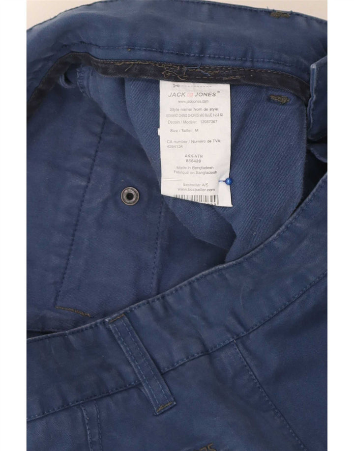 Shorts Chino masculino Jack & Jones médio W32 algodão azul