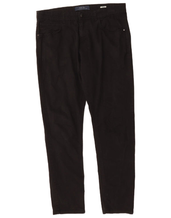 Zara Mens Slim Jeans EU 44 Grande W34 L31 Preto