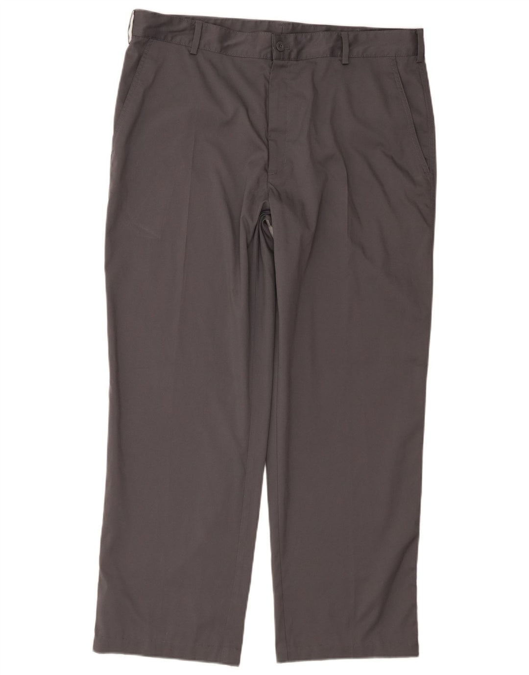 Calça Nike Masculina Dri Fit Straight Chino W36 L30 Cinza Poliéster