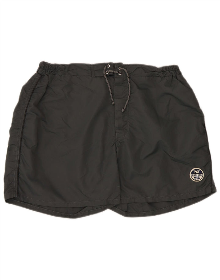 Shorts de natação masculino North Sails grande cinza poliamida