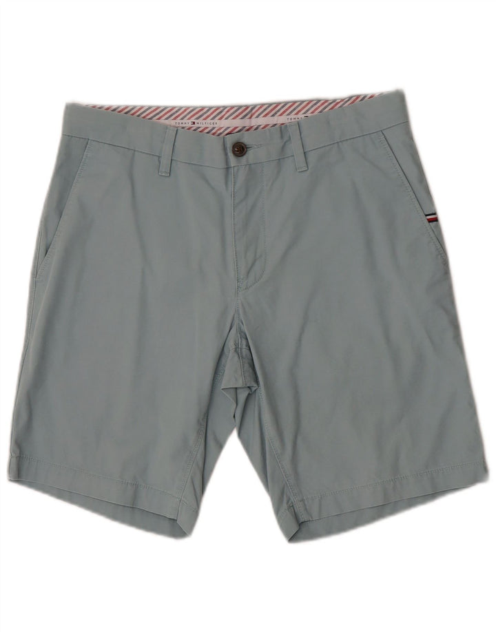 Tommy Hilfiger Mens Chino Shorts W32 Médio Algodão Azul